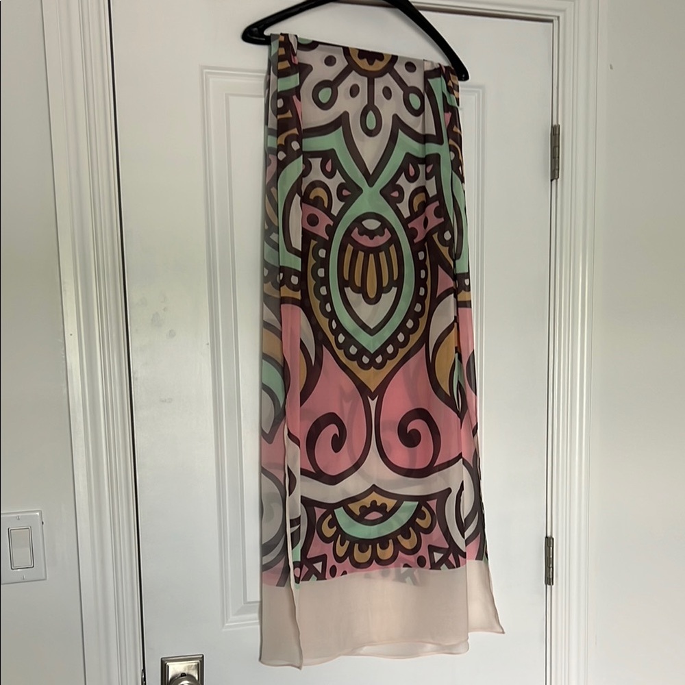 PRINTED CHIFFON HIJAB SCARF SHAWL